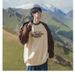 Raglan Sleeve Trendy Brand Japanese Retro Pullover Sweatshirt Spring Autumn Jacket Loose Fit Men's Fashion_viptrois.com