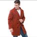 Loom Loom Cross-Border New Double-Breasted European And American Wholesale Mid-Length Men's Woolen Trench Coat With Turn-Down_viptrois.com