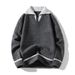 Inspired Oversized Knit Cardigan For Men – Casual Long Sleeve Open Front Sweater With Shawl Collar– Relaxed Fit Twist Stitch Design_viptrois.com
