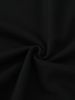 Maglietta Uomo 180g Cotone Puro Girocollo Ricamo Floreale Con Etichetta Moda Traspirante, Top Estivo Adatto Per Attività Outdoor Taglio Regolare_viptrois.com