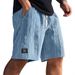 Men's Clothing Daily Jacquard Texture Fashion Logo Casual Comfort Shorts_viptrois.com