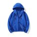 Pure Pure 430g Ultra Soft Velvet Regular Shoulder Solid Color Winter Fleece-Lined Hooded Cardigan Men's Zipper Sweatshirt Class_viptrois.com
