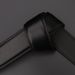 Men's belt two-layer cowhide youth casual automatic buckle belt men's business jeans belt trendy wholesale_viptrois.com