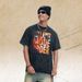 2026 New Street Style Loose Short-Sleeve Men's T-Shirt Youth Fashion 300g Printed Washed_viptrois.com