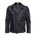 Men's Clothing outdoor windproof jacket with many zippers, many men's clothing, personalized jacket PU leather clothing_viptrois.com