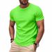 2025TK Unisex Quick-Dry Round Neck Short Sleeve Marathon Fitness Sports T-Shirt_viptrois.com