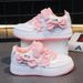 Girls Shoes Children's White Shoes Spring And Autumn New Girls Soft Sole Versatile Casual Sports Shoes Lightweight_viptrois.com