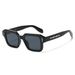 Men's Sunglasses For Men High End Square Frame Handsome Ladies New Retro Anti Ultraviolet Sword Rice Nail_viptrois.com