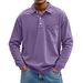 Men's Clothing Men's Shirt Solid Color Casual Versatile Long Sleeve Top Trendy Tie Dye Short Sleeve T-Shirt Summer Style_viptrois.com