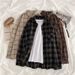 2025 Vintage Plaid Shirts Frauen Herbst Langarm Oversize Button Up Hemd Koreanische Mode Casual Herbst Outwear Tops Blusas Mujer_viptrois.com