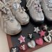 Shoelace Buckle Bow Heart High End Jewelry Accessories Silver Shoe Flower Shoe Decoration_viptrois.com