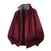 Men's Zip-Up Knit Cardigan – Oversized Casual Sweater With Stand Collar (M-4XL) | Winter Warm & Stylish_viptrois.com