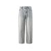 2025 New American Washed Denim Jeans Men, Spring And Summer Straight Leg Casual Pants, Black Loose Pants For Men_viptrois.com