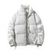 Pure Quality Inspection 90 White Duck Down Jacket Men Winter New Multi-color Loose Stand Collar Coat Couple Simple Versatile_viptrois.com