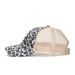 New Leopard Print High Ponytail Baseball Outdoor Fashion Sunshade Camouflage Mesh Curved Brim Duckbill Cap_viptrois.com
