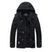 Winter New Men's Fleece Thickened Jacket Medium And Long Hooded Jacket_viptrois.com