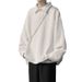 Men's Clothing Lapel Long Sleeved Tops Spring And Autumn Lazy Loose Sweatshirts For Men 2025 Versatile Jacquard Men's Jacket_viptrois.com