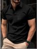 Men's Breathable Polo Shirt With Chest Pocket - Lightweight, Quick-Dry, Comfort Fit For Summer - Casual & Sports Wear (S-5XL, Multiple Colors)_viptrois.com