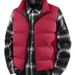 Men's Clothing Oversized Vest Jacket - Lightweight Stand Collar Sleeveless Vest For Casual Wear (Grey, Black, Red, Blue) - L/XL/2XL/3XL/4XL/5XL/M_viptrois.com