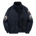 Men's Clothing Wholesale Winter Jacket Men's Cotton Plus Velvet Thick Casual Coat Men's MA1 Workwear Flight Air Force Uniform_viptrois.com