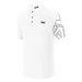 Men's Clothing Golf Preferred Summer Men's New Lapel Short Sleeved Solid Color Letter Printing Slim Fit Fashion Trend_viptrois.com