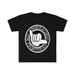 Unisex Soft Cotton 100% Cotton T-shirt Mens Tees Top. Borrachos Sin Fronteras_viptrois.com