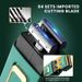 Kemei KM-2031 New Waterproof Electric Shaver Reciprocating Usb Rechargeable Shaving Hine Razor For Men_viptrois.com