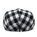 British Style Plaid Fashion Beret Men's Baseball Women's Forward Cap Casual Hat_viptrois.com