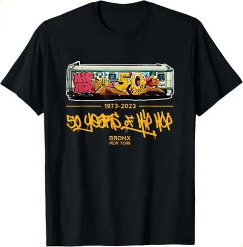 T-shirt50 2026 Years Of Hip Hop 50th Anniversary Retro Subway Gra_viptrois.com