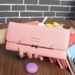 Women's Wallet Card Cases Buckle Cute Female Student Wallet Bow Long Rivet Wallet_viptrois.com