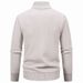 Men's Clothing Casual Sweater Trendy Fashion Stand Collar Knitted Cardigan Jacket_viptrois.com