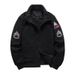 Men's Clothing Wholesale Winter Jacket Men's Cotton Plus Velvet Thick Casual Coat Men's MA1 Workwear Flight Air Force Uniform_viptrois.com