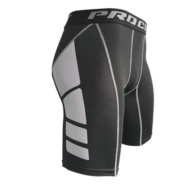 Men's Clothing Snake print shorts men's sports fitness running elastic fish scale quick-drying shorts leggings_viptrois.com