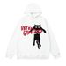 Fun Cartoon Cat Flocked Embroidery Hoodie Men's Vibe Trendy Brand High Street Casual Loose Sports Pullover_viptrois.com