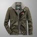 Men's Autumn And Winter Thickened Lamb Wool Cotton Jacket American Retro N1 Navy Deck Suit_viptrois.com