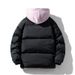 Hong Kong Style Teen Trendy Neutral Style Casual Thickened Warm Hooded Men's Cotton-padded Jacket_viptrois.com