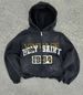 2025 Harajuku Y2K Autumn HOLKY SAINT1994 Hooded Sweatshirt Zipper Gradient Spray Paint Long Jacket_viptrois.com
