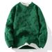 Men's Crew Neck Sweater Fashionable Simple Casual Korean Version Knitted Sweater Men's Fashion Youth_viptrois.com