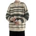 New sweaters for autumn and winter, knitted jackets for men and couples, lazy and loose striped base shirts for teenagers_viptrois.com