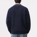 Pure Maple House Clothing / Autumn And Winter New Knitted Men's Japanese Retro Stand Collar Pullover Loose Sweater_viptrois.com