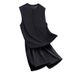 Men's Clothing Quick Drying Sports Suit Men's Summer Vest Shorts Sleeveless T Shirt Fitness Basketball Suit Physical Examination_viptrois.com