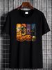 Spooky Retro Ghost Witch Funny Halloween Boys Toddlers T-Shirt Fashion Slightly Female Breathable T-Shirt For Women Casual Stretched Stylish Graphic Versatile Women Top Graphic Tees Summer Women Top For Everyday Wear Unisex Soft_viptrois.com