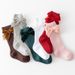 Children's Socks recommendation ins style velvet bow double needle draw baby baby princess stockings_viptrois.com