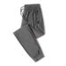 Men's Clothing Ice Silk Pants With Zipper And Quick Drying Elastic Large Size Sports Casual Trousers With Cuffs_viptrois.com
