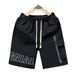 Men's Casual Loose Fit Shorts Summer Trendy Brand plus Size Medium Pants Thin Outer Wear Sports Five Point Large Fit_viptrois.com