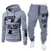 Men's Clothing Spring And Autumn Casual Digital Printing Sweatshirt And Sweatpants Personalized Foreign Trade New Suit_viptrois.com