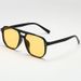 Vintage Männer Frauen Große Sonnenbrille Männer Platz Shades Marke Designer Unisex Sonnenbrille Schwarz Objektiv Männlich Weiblich Sonnenbrille UV400_viptrois.com