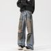 Men's Clothing Casual Jeans Ripped Casual Trousers One Piece Drop Shipping_viptrois.com