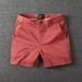 Premium Products Workwear Cotton Shorts Summer Men's Slim Fit Solid Color Loose Thin Three Quarter Casual Pants_viptrois.com
