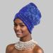 New Fashion Elegant Temperament Embroidery Sequins Beaded High End Ladies Banquet Festival Baotou Hat_viptrois.com